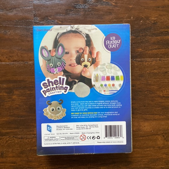 NWT Shell Painting Art & Crafts Kit in Sealed Box - Picture 2 of 6